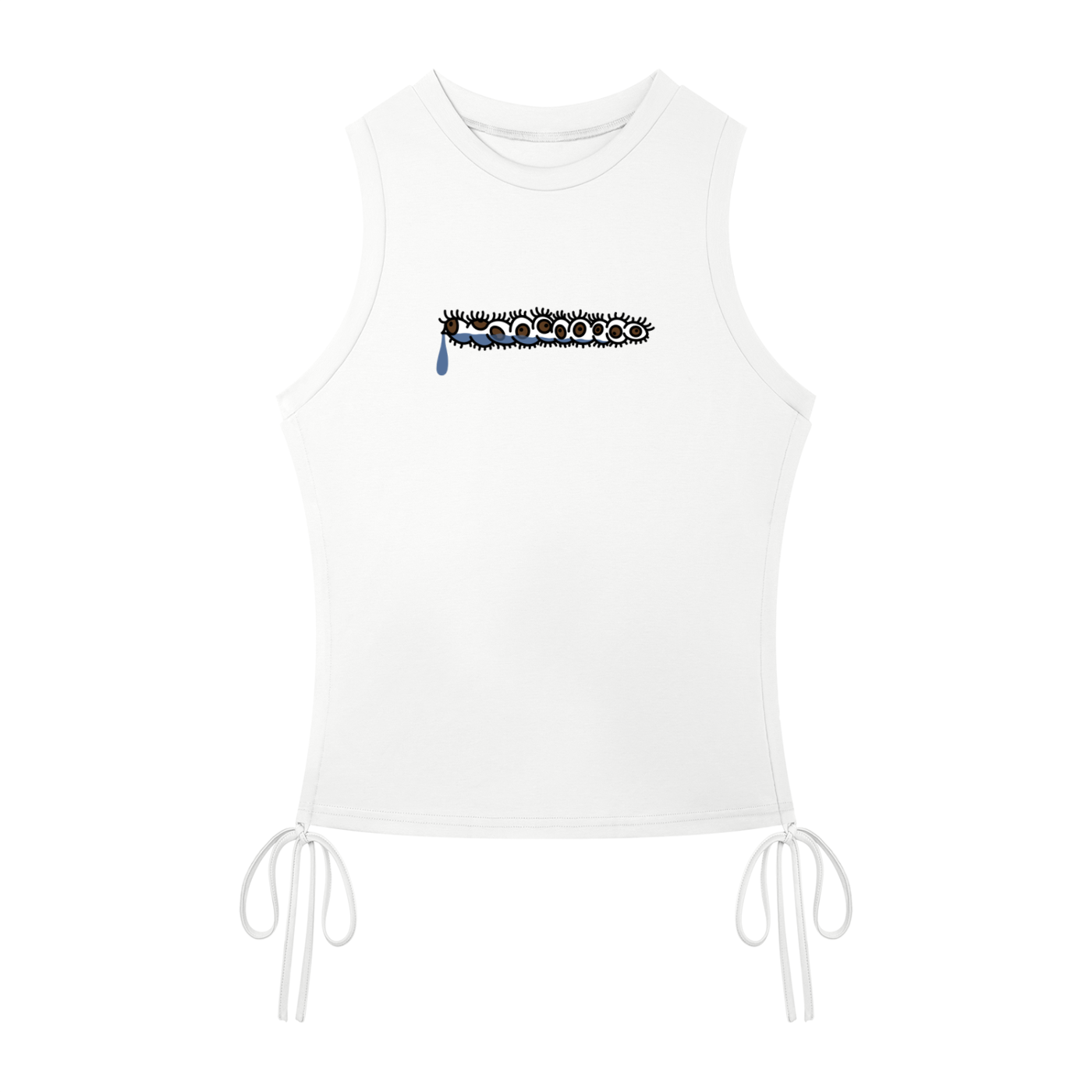 Cry-terpillar Drawstring Tank Top