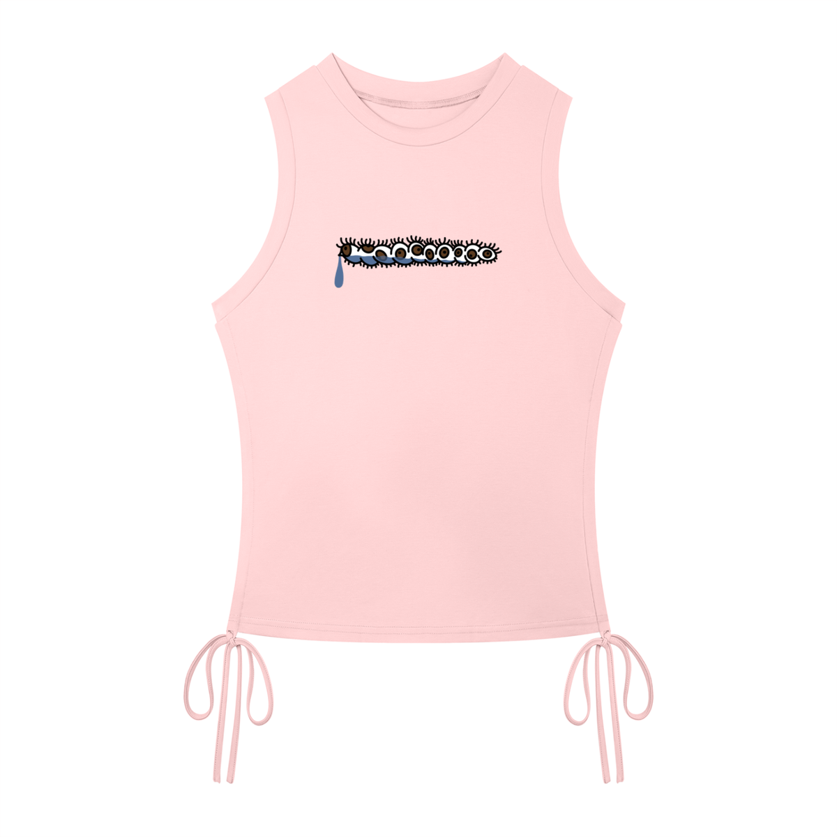 Cry-terpillar Drawstring Tank Top