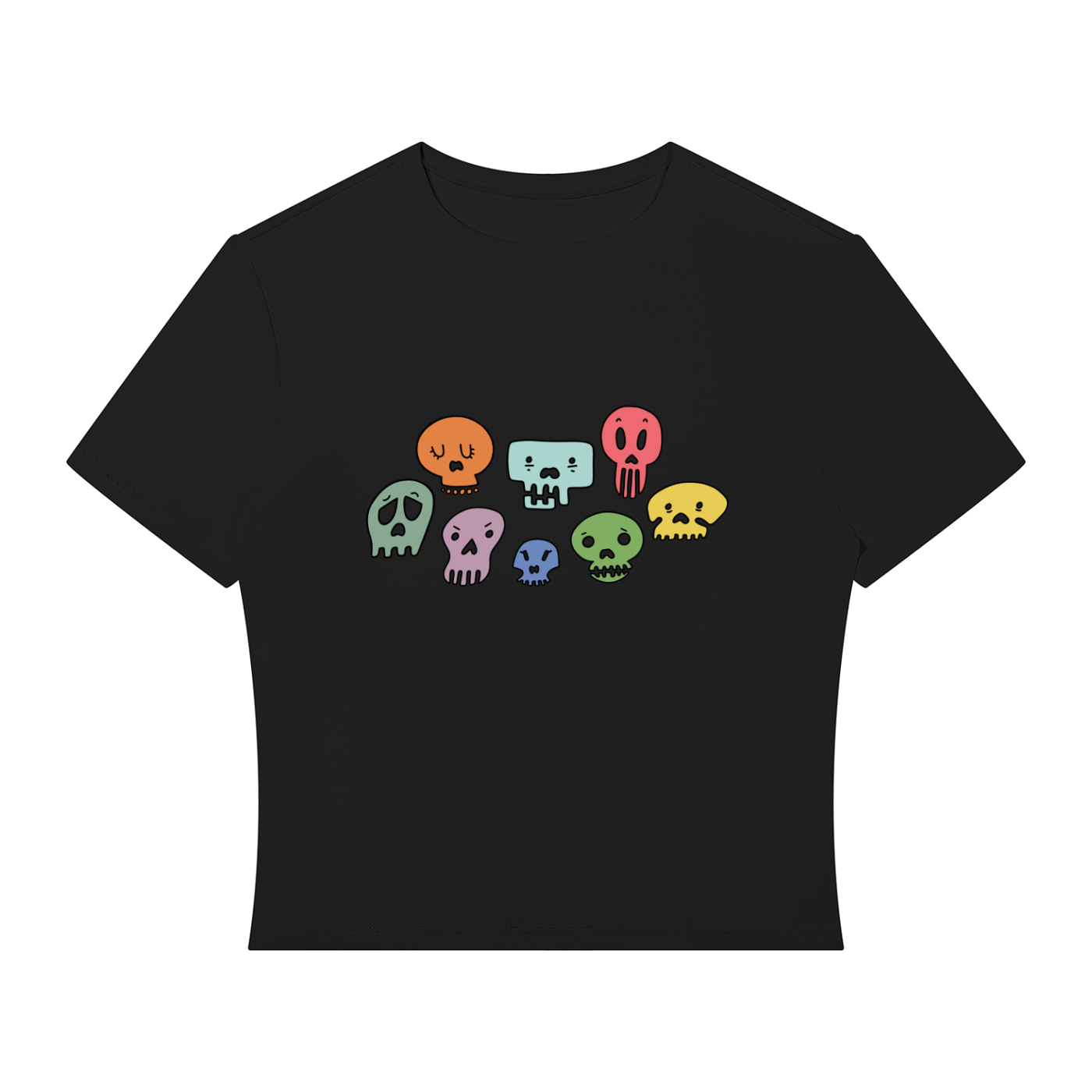 Halloween Crop T-Shirt