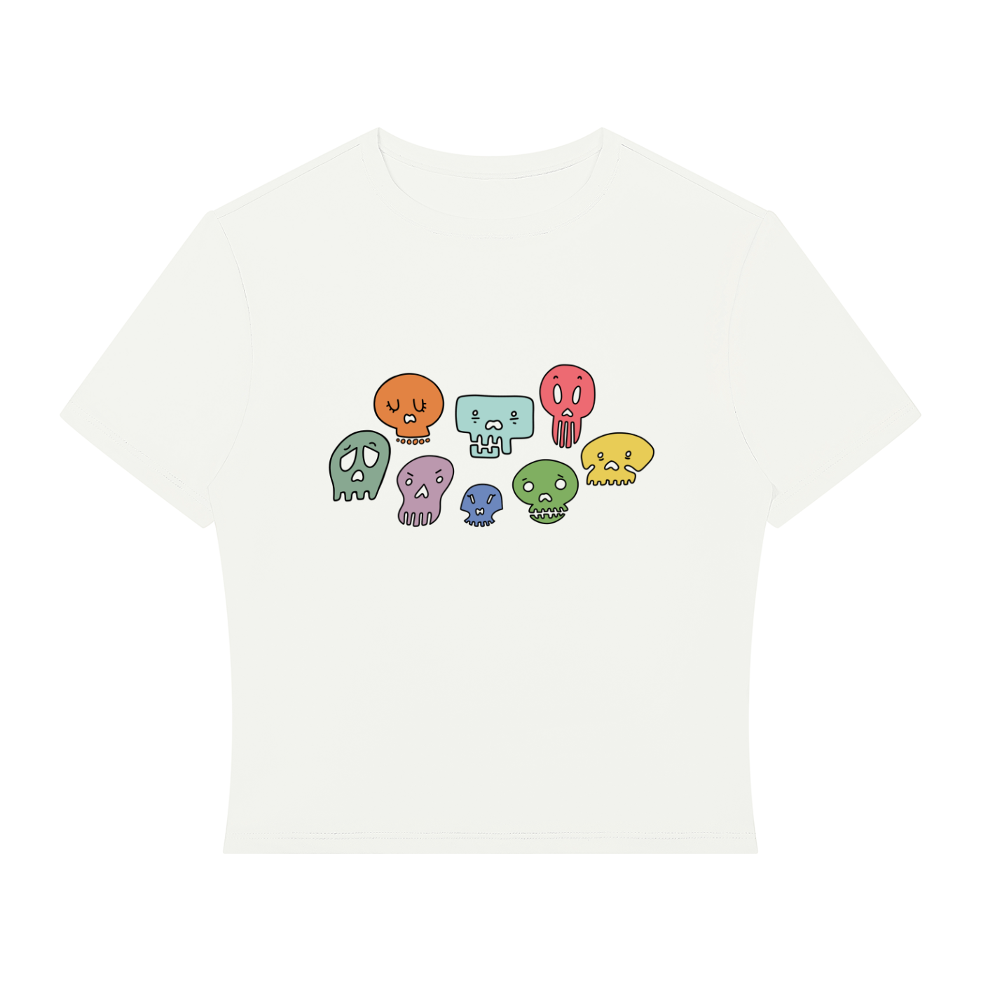 Halloween Crop T-Shirt