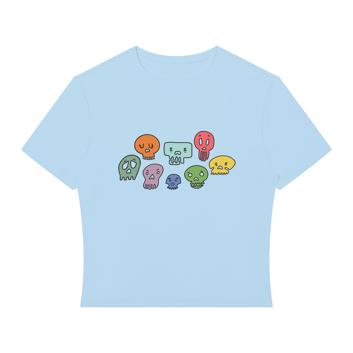 Halloween Crop T-Shirt
