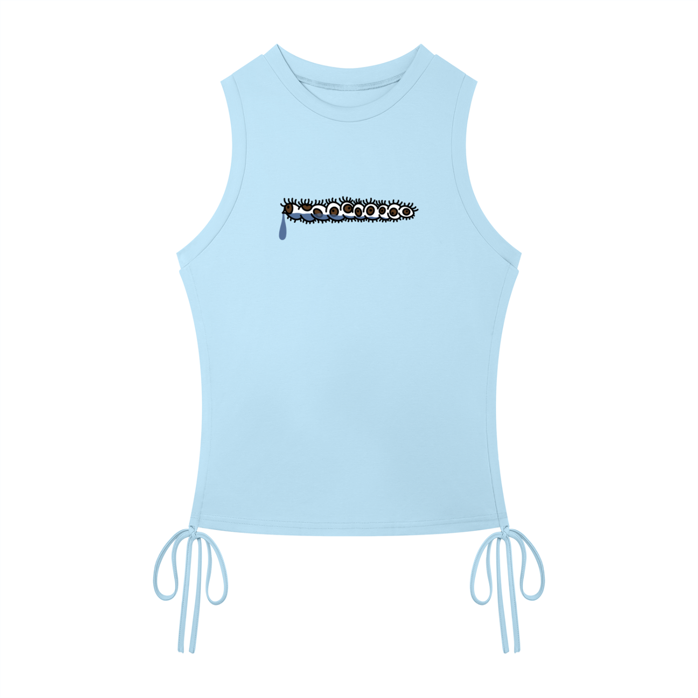 Cry-terpillar Drawstring Tank Top