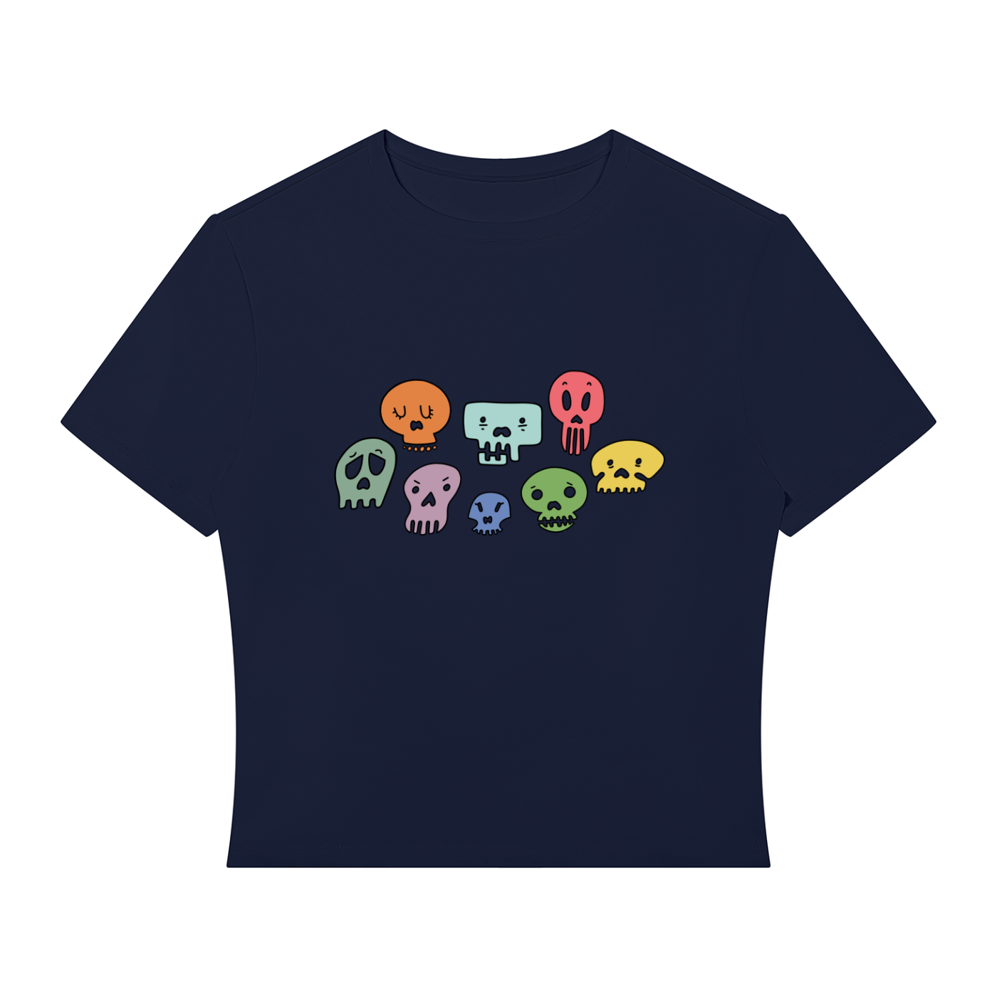 Halloween Crop T-Shirt